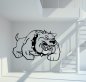 Preview: 12039 Bulldogge Wandtattoo